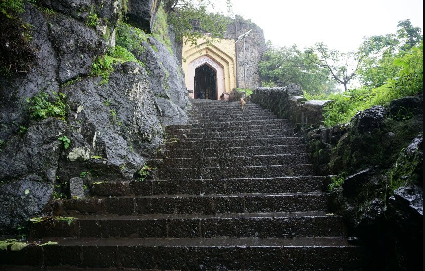 Sajjangad Fort, Gajawadi, Maharashtra, India